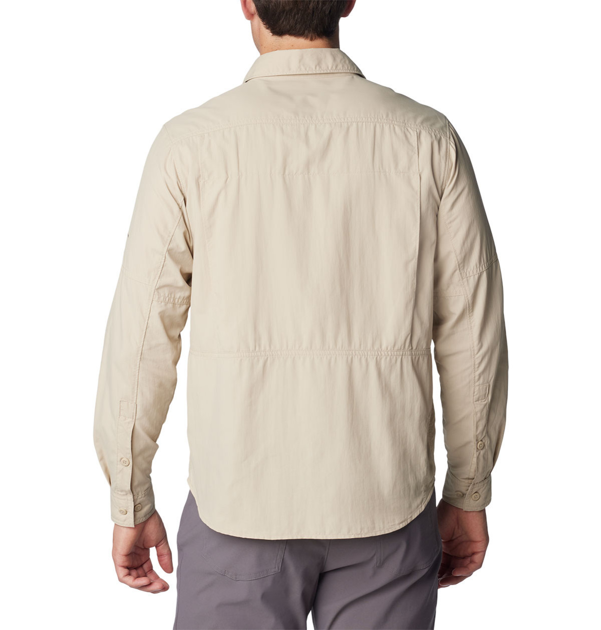 Рубашка мужская Columbia Silver Ridge 2.0 Long Sleeve Shirt бежевый 1839311-160 - фото 2 - id-p225984634