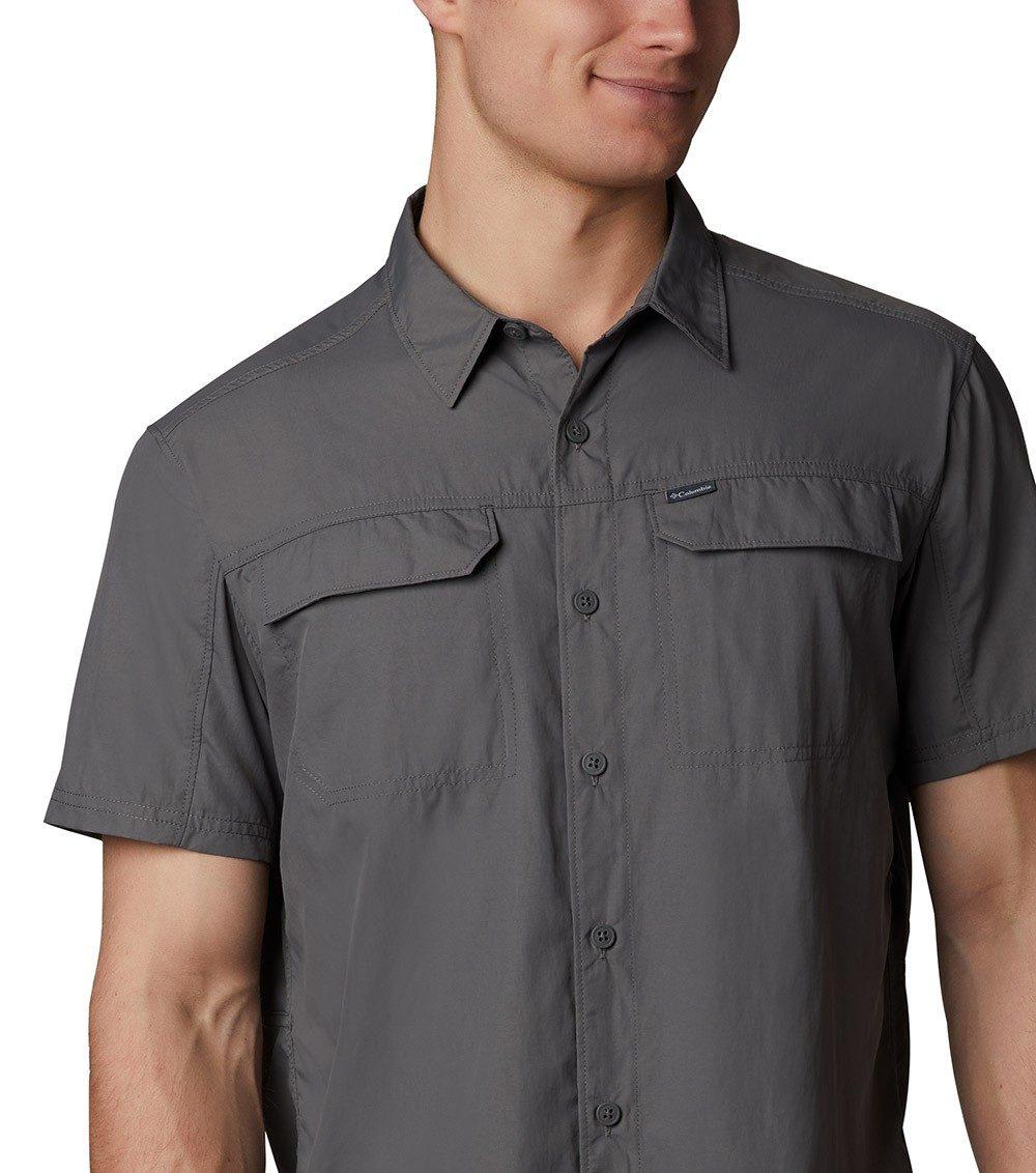 Рубашка мужская Columbia Silver Ridge 2.0 Short Sleeve серый 1838881-023 - фото 3 - id-p225984644