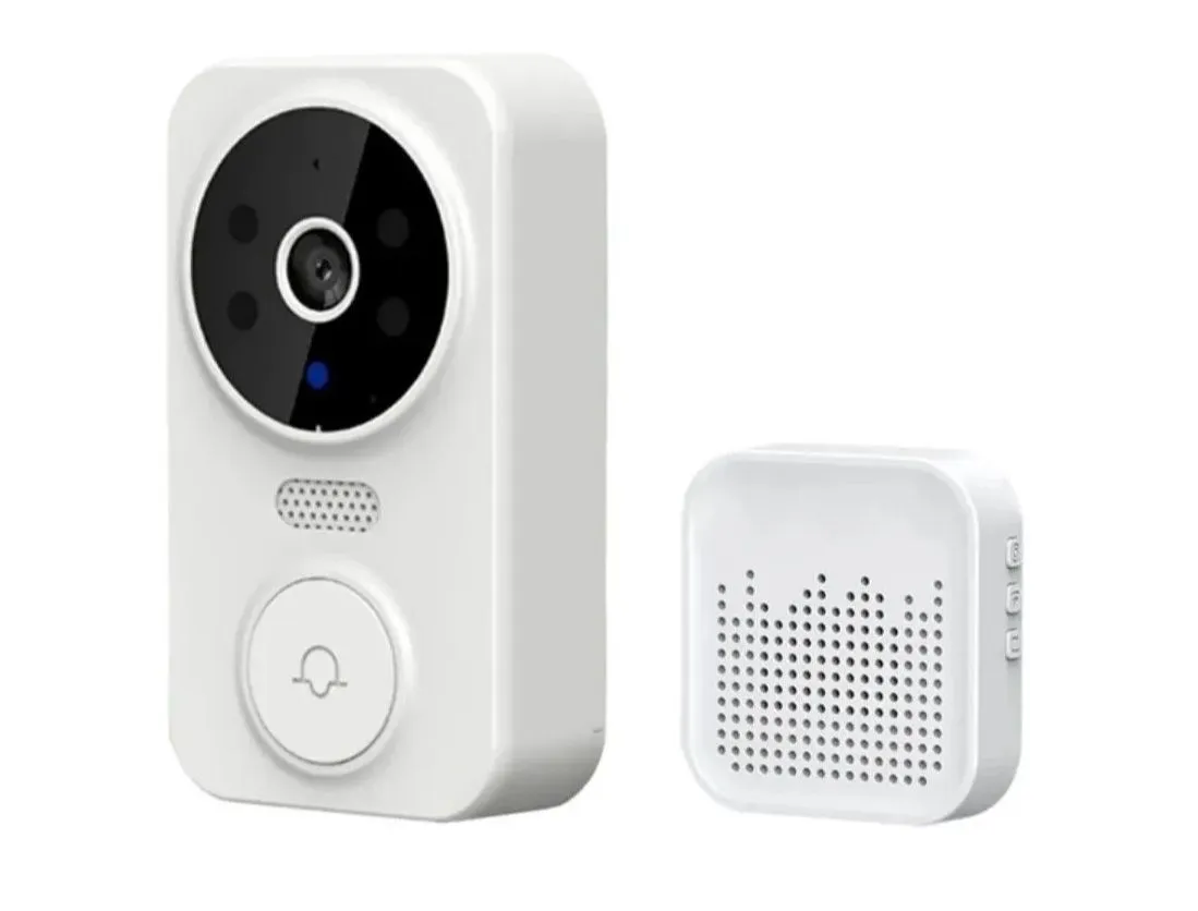 Умный беспроводной видеоглазок Mini DOORBELL Wi-Fi управление - фото 10 - id-p226054430