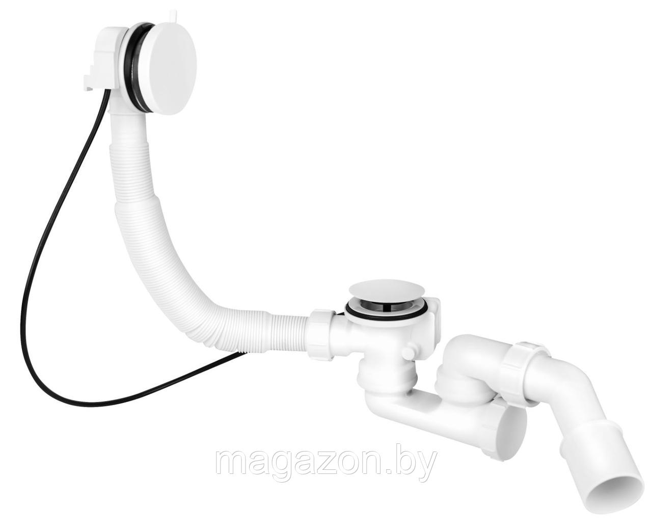 Сифон для ванны McAlpine Slim MP31SSF-WHBR, белый - фото 3 - id-p226058082