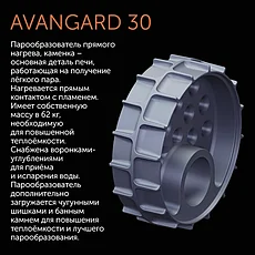 Печь для бани Технолит Авангард ЗК 35 (П2) Ураган сетка Тюльпан, фото 3