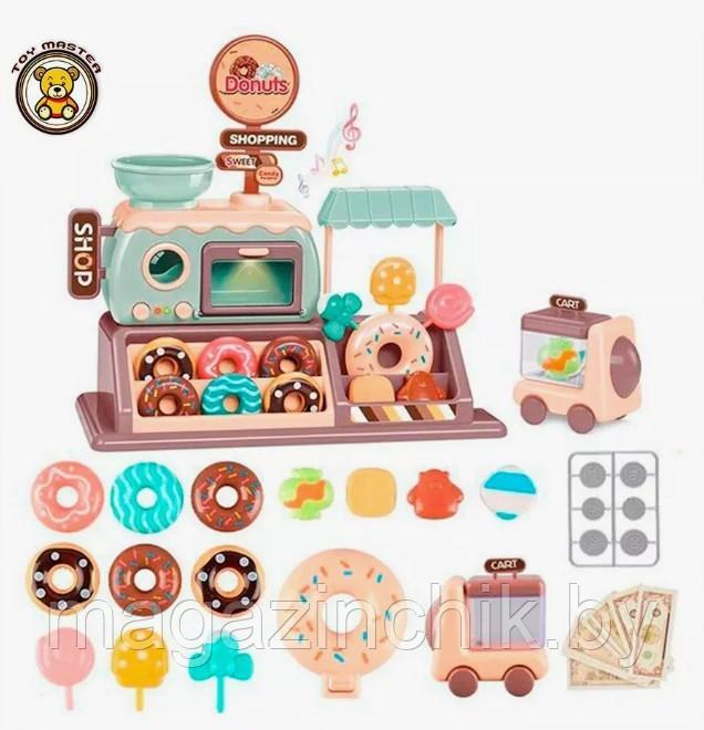 Детский игровой Магазин пончиков 777-8, свет, звук - фото 2 - id-p226060954