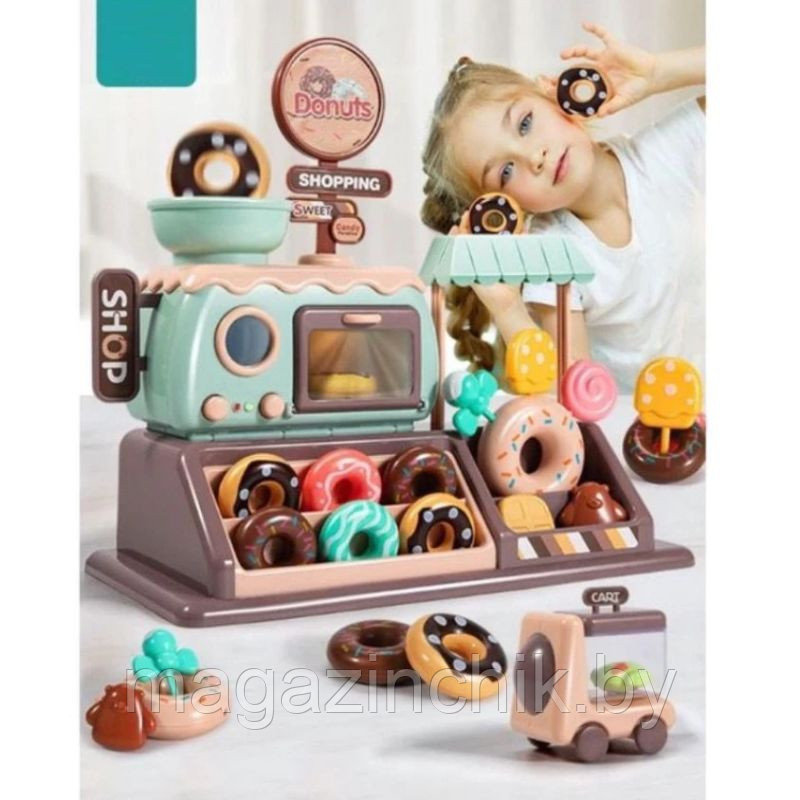 Детский игровой Магазин пончиков 777-8, свет, звук - фото 6 - id-p226060954