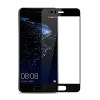 Защитное стекло для Huawei P10 Lite с полной проклейкой (Full Screen), черное