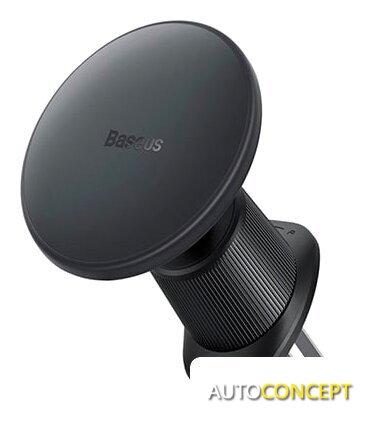 Держатель для смартфона Baseus CW01 Magnetic Wireless Charging Car Mount Air Vent Version 15W C40141001111-00 - фото 1 - id-p213198324