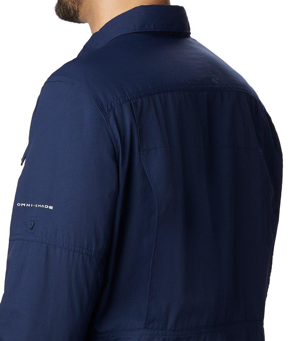 Рубашка мужская Columbia Silver Ridge 2.0 Long Sleeve Shirt синий 1839311-464 - фото 4 - id-p225984639