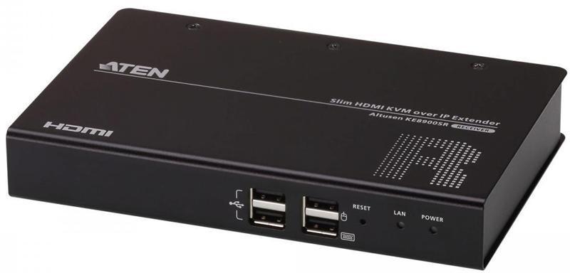Kvm-удлинитель (приемник) ATEN Slim HDMI Single Display KVM over IP Receiver - фото 1 - id-p226063853
