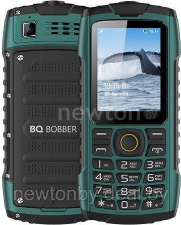 Кнопочный телефон BQ-Mobile BQ-2439 Bobber (зеленый) - фото 1 - id-p226065052