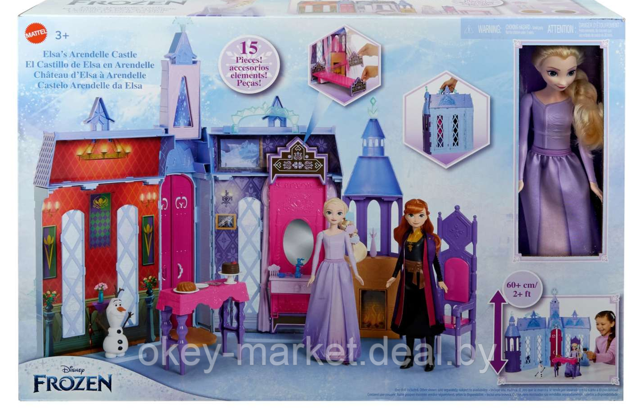 Игровой набор Frozen Frozen Замок Эренделл HLW61 - фото 10 - id-p226067474