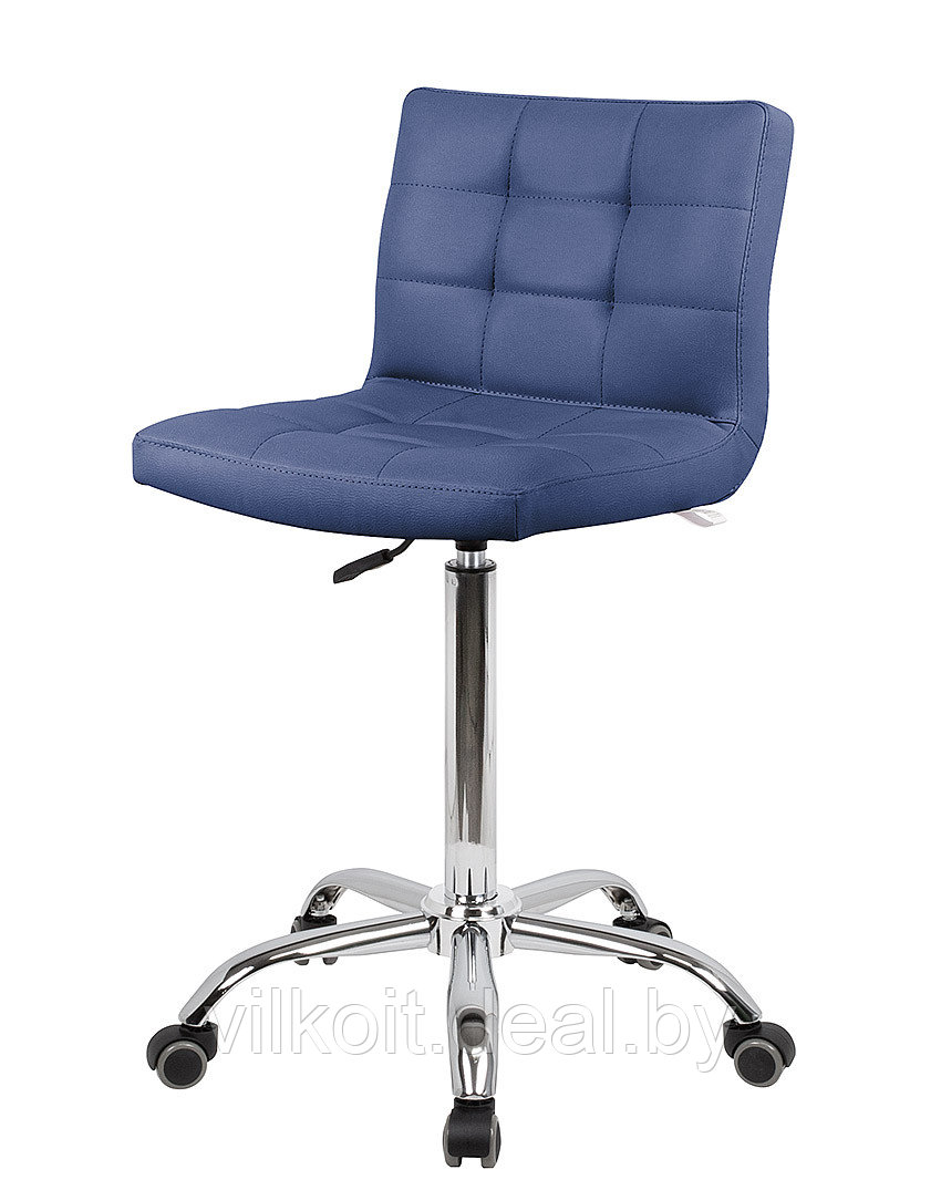 Канто (квадраты) стул для мастера парикмахера, синий - фото 1 - id-p226067639
