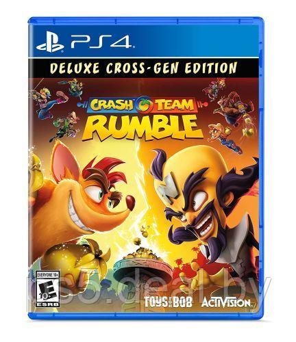 PS4 Уценённый диск обменный фонд Crash Team Rumble Deluxe Edition для PlayStation 4 / Краш Командная потасовка - фото 1 - id-p226067648