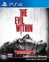 PS4 Уценённый диск обменный фонд The Evil Within для PlayStation 4 / Игра The Evil Within ПС4