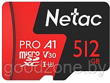 Карта памяти Netac 512GB P500 Extreme Pro NT02P500PRO-512G-R (с адаптером)