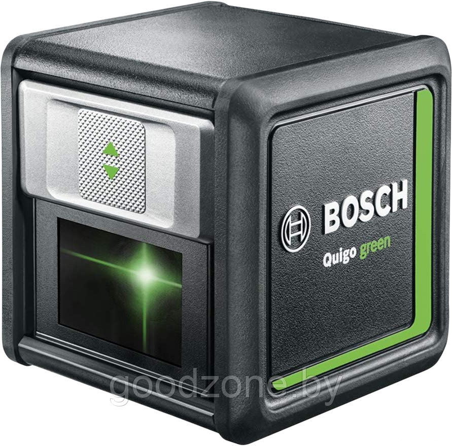 Лазерный нивелир Bosch Quigo Green 0603663C02 (с зажимом MM2 и переходником) - фото 1 - id-p226069444