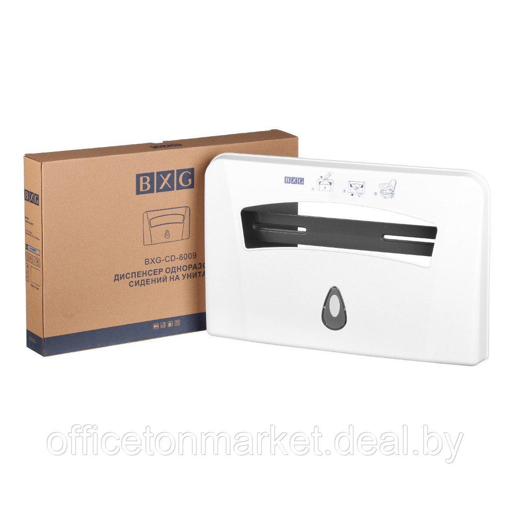 Диспенсер для бумажных покрытий на унитаз BXG-CD-8009, белый - фото 2 - id-p224961729