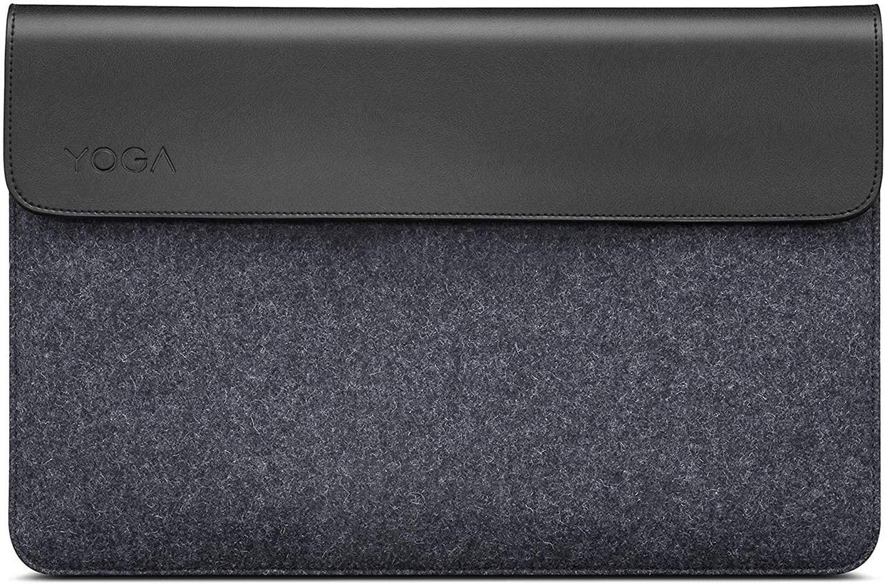 Чехол для ноутбука 15" Lenovo Sleeve черный ткань/кожа (GX40X02934) - фото 1 - id-p226071426