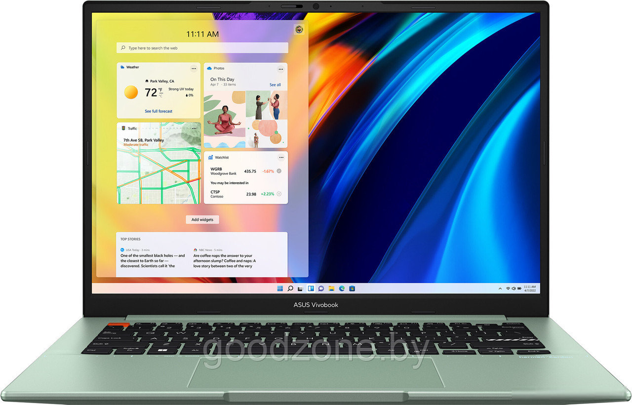 Ноутбук ASUS VivoBook S 15 OLED M3502QA-MA228 - фото 1 - id-p226072748