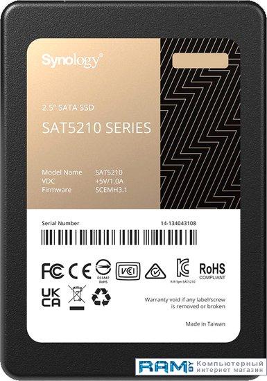 SSD Synology SAT5210 960GB SAT5210-960G - фото 1 - id-p226072475