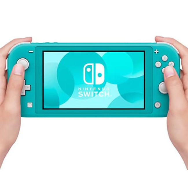 Игровая приставка Nintendo Switch Lite Бирюзовый - фото 4 - id-p226071539