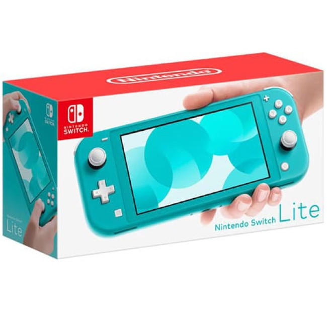 Игровая приставка Nintendo Switch Lite Бирюзовый - фото 5 - id-p226071539