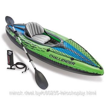 Надувная байдарка Intex 68305 Challenger K1 Kayak 274*76*33 см.