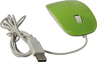 Манипулятор DELUX Optical Mouse DLM-111 USB White/Green (RTL) 3btn+Roll
