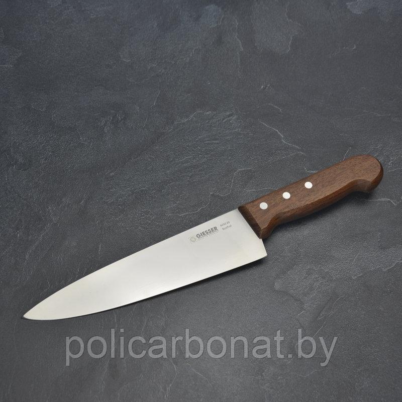 Нож Giesser 8450 20. коричневый - фото 1 - id-p214514856