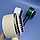Расческа для волос массажная самоочищающаяся с кнопкой / Легкое расчесывание Зеленый, фото 2