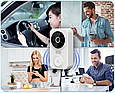 Умный беспроводной видеоглазок Mini DOORBELL Wi-Fi управление, фото 6