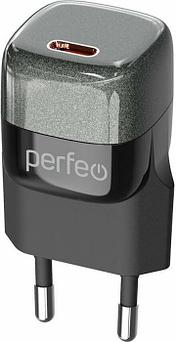 PERFEO (I4650) TYPE-C, GaN, 20W, черный