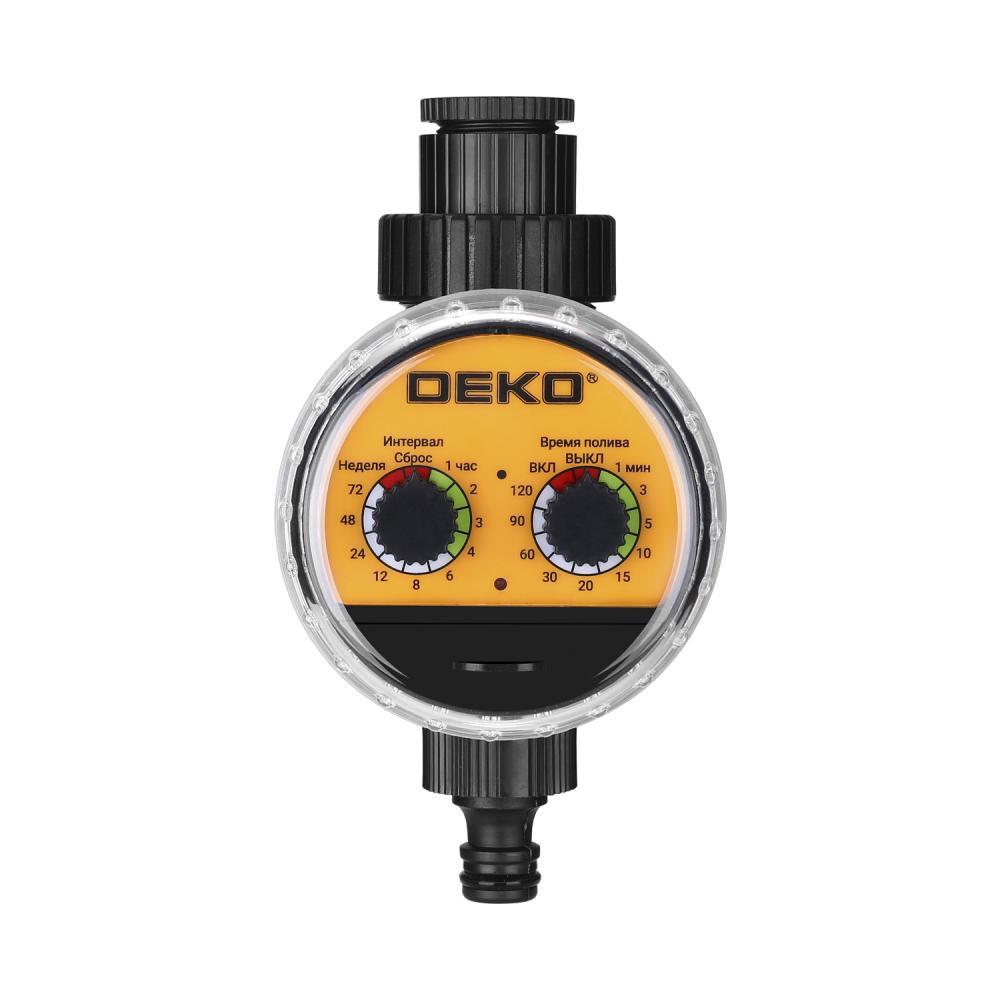 Таймер для полива электронный DEKO DKIT04 с шаровым механизмом - фото 1 - id-p226075682