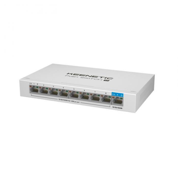 Инжектор Keenetic PoE+ Switch 9 KN-4710 - фото 1 - id-p226075578