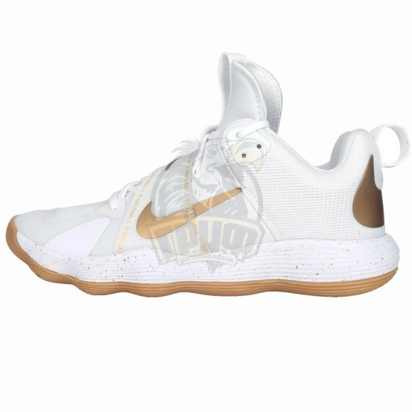 Кроссовки волейбольные мужские Nike React Hyperset (белый) (арт. DJ4473-170) - фото 1 - id-p190735370