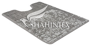Коврик туалета SHAHINTEX VINTAGE SH V001 60*80 серый 50, арт. 897008