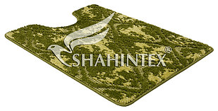 Коврик туалета SHAHINTEX VINTAGE SH V002 60*80 зеленый 52, арт. 897084