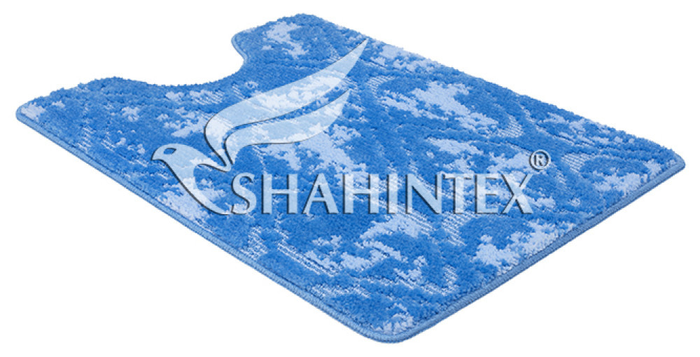 Коврик туалета SHAHINTEX VINTAGE SH V002 60*80 синий 56, арт. 897145 - фото 1 - id-p226075206