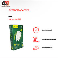 Сетевой адаптер Hoco N28, Type-C/USB, 20W, белого цвета