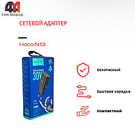 Сетевой адаптер Hoco N13, Type-C/USB, 30W, черного цвета