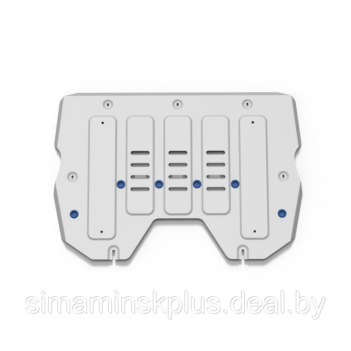 Защита картера и КПП Rival для BYD Song Plus 2023-н.в., алюминий 3 мм, с крепежом, штампованная - фото 1 - id-p226077475