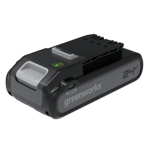 Greenworks G24B4+ Аккумулятор, 24V, 4Ач, с двумя USB-C разъемами [2940407] - фото 1 - id-p226077916