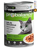 Влажный корм для кошек ProBalance Sensitive Cat 415 гр