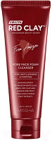 Пенка для умывания Missha Amazon Red Clay Pore Pack Foam Cleanser