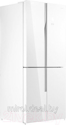 Холодильник с морозильником Maunfeld MFF 182NFWE - фото 2 - id-p226080014