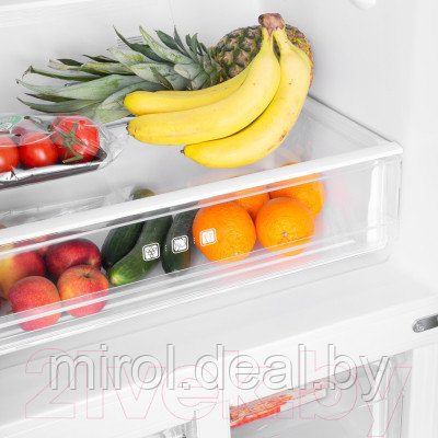 Холодильник с морозильником Maunfeld MFF 182NFWE - фото 9 - id-p226080014