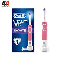 Электрическая зубная щетка Oral-B Vitality 100, розового цвета