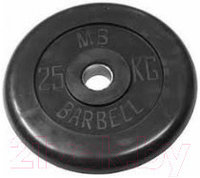 Диск для штанги MB Barbell d51мм 25кг