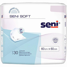Впитывающие пеленки (простыни) Seni Soft, 60х60 см, 30 шт.