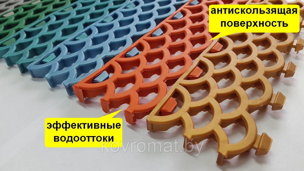 Коврик в бассейн "Чешуя комфорт"