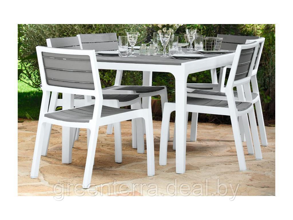 Стул пластиковый "Harmony armchair", белый/серый [236052] - фото 3 - id-p226088026
