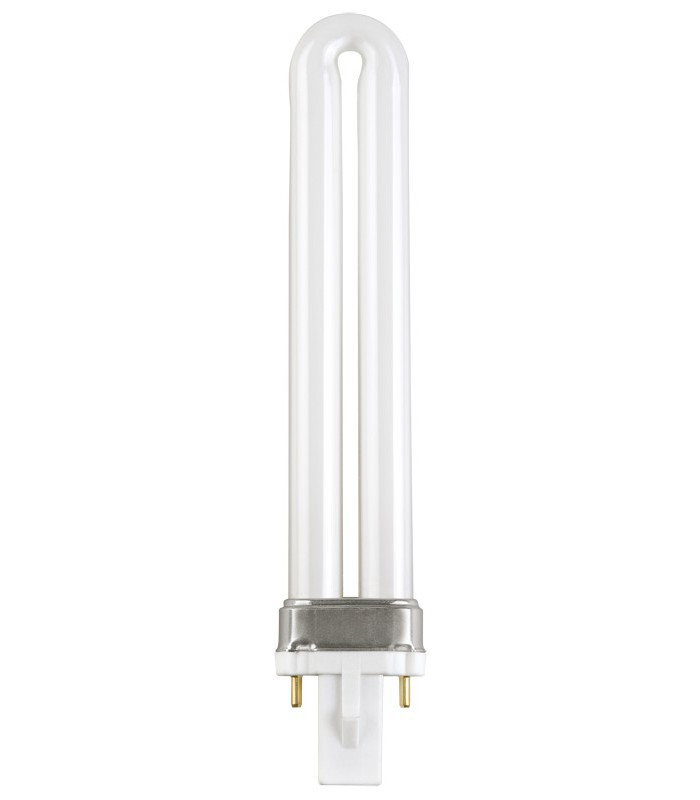 Лампа люминесцентная КЛЛ 2Р/Н 9W 220V 4100K G23 PL2002 ETP - фото 1 - id-p226083302